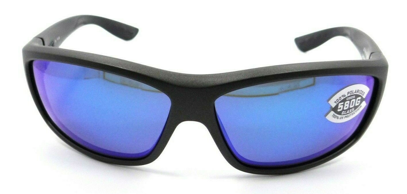 Costa Del Mar Sunglasses Saltbreak 65-13-119 Matte Steel / Blue Mirror 580G-097963666145-classypw.com-1