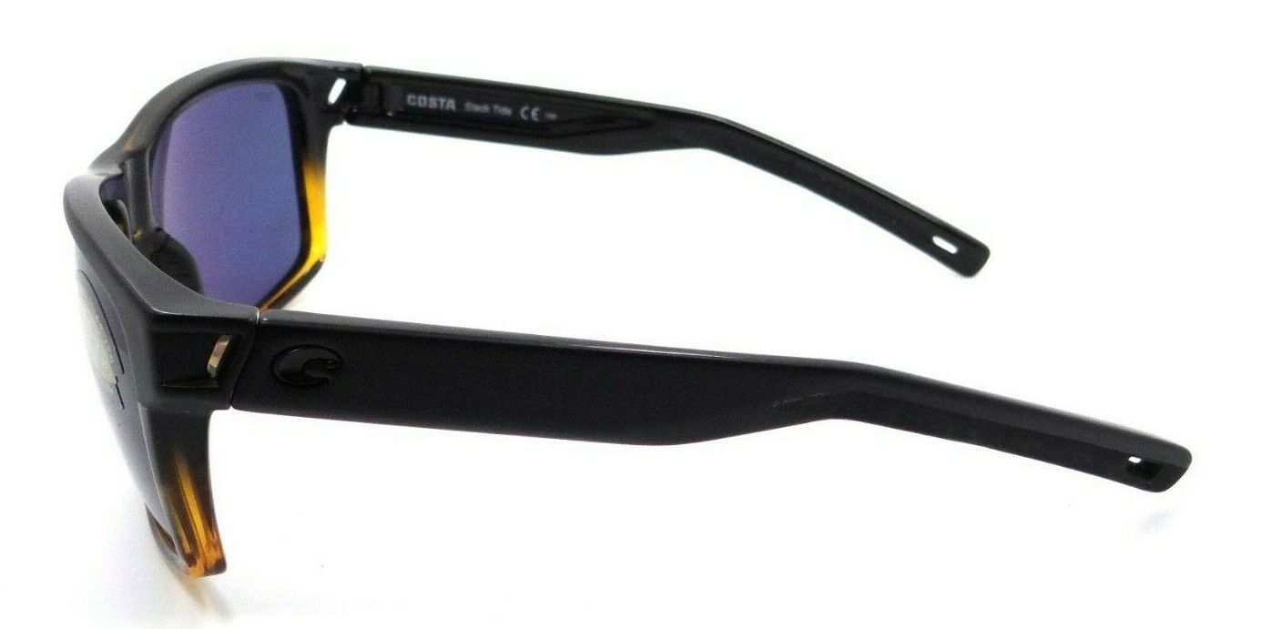 Costa Del Mar Sunglasses Slack Tide 60-15-130 Matte Black - Tortoise / Gray 580P-0097963666237-classypw.com-3