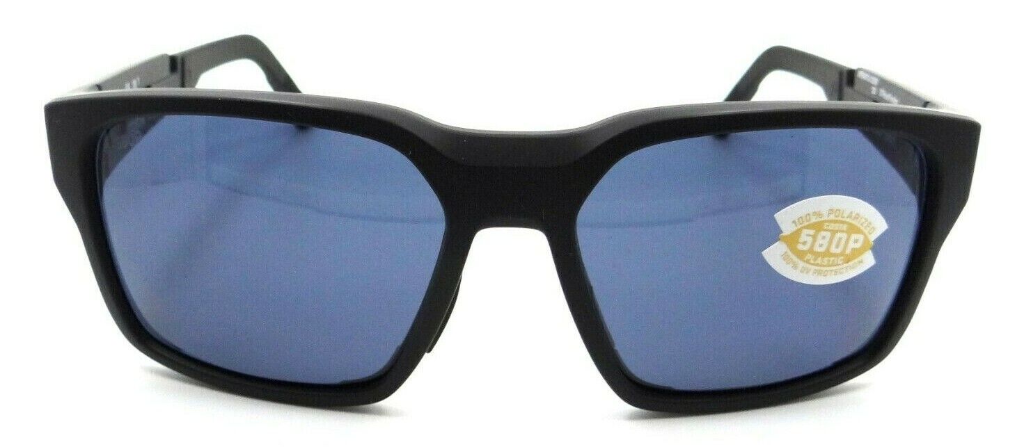 Costa Del Mar Sunglasses Tailwalker 56-17-120 Matte Black / Gray 580P-0097963844697-classypw.com-2