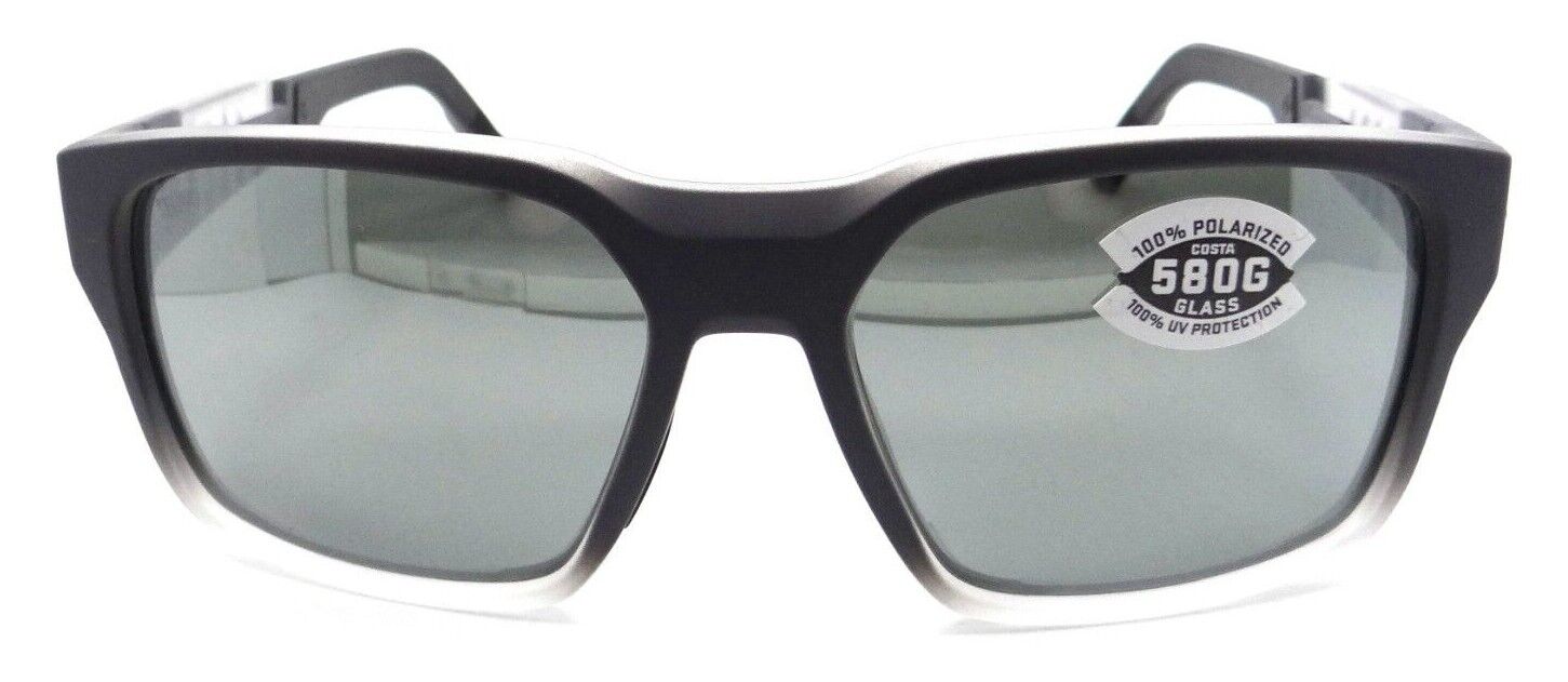 Costa Del Mar Sunglasses Tailwalker 56-17-120 Matte Fog Gray /Silver Mirror 580G-0097963844802-classypw.com-1