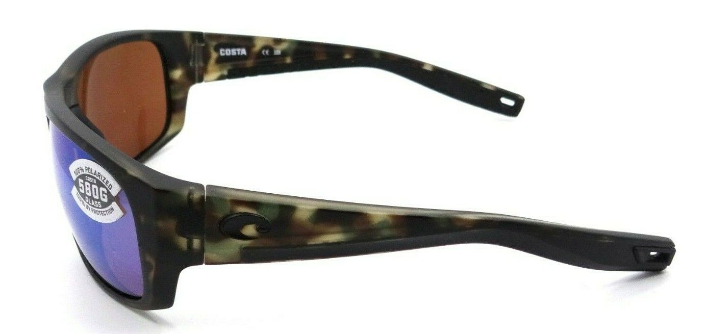 Costa Del Mar Sunglasses Tico 60-17-119 Matte Wetlands / Green Mirror 580G Glass-097963818667-classypw.com-3