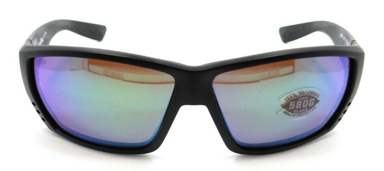 Costa Del Mar Sunglasses Tuna Alley 62-11-125 Blackout / Green Mirror 580G Glass-0097963497558-classypw.com-1