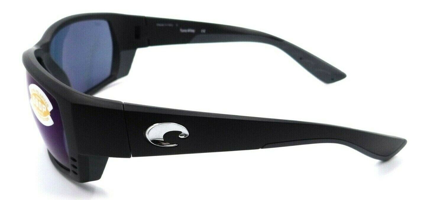 Costa Del Mar Sunglasses Tuna Alley 62-11-125 Matte Black / Blue Mirror 580P-097963517010-classypw.com-3