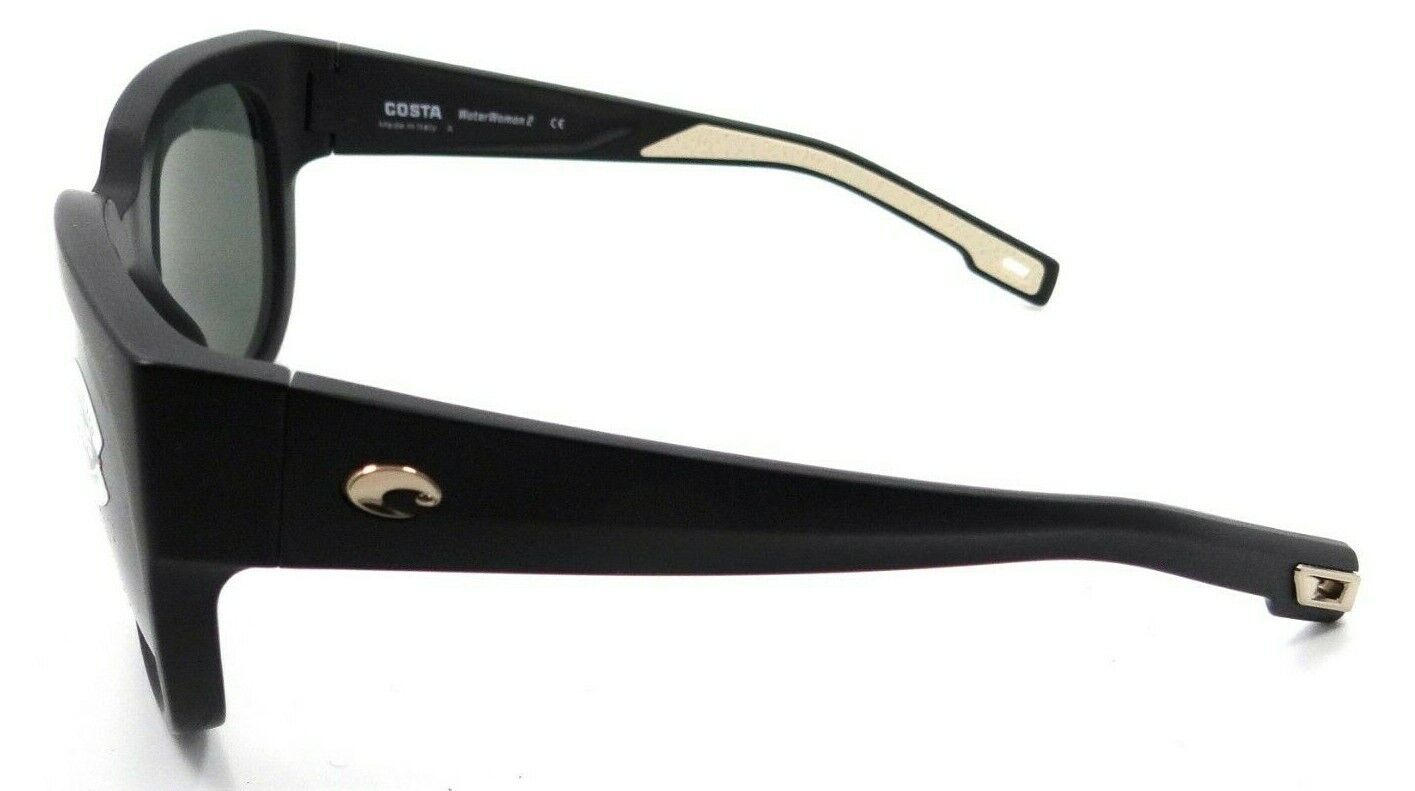 Costa Del Mar Sunglasses Waterwoman 2 II 58-18-132 Matte Black / Gray 580G Glass-097963845144-classypw.com-3