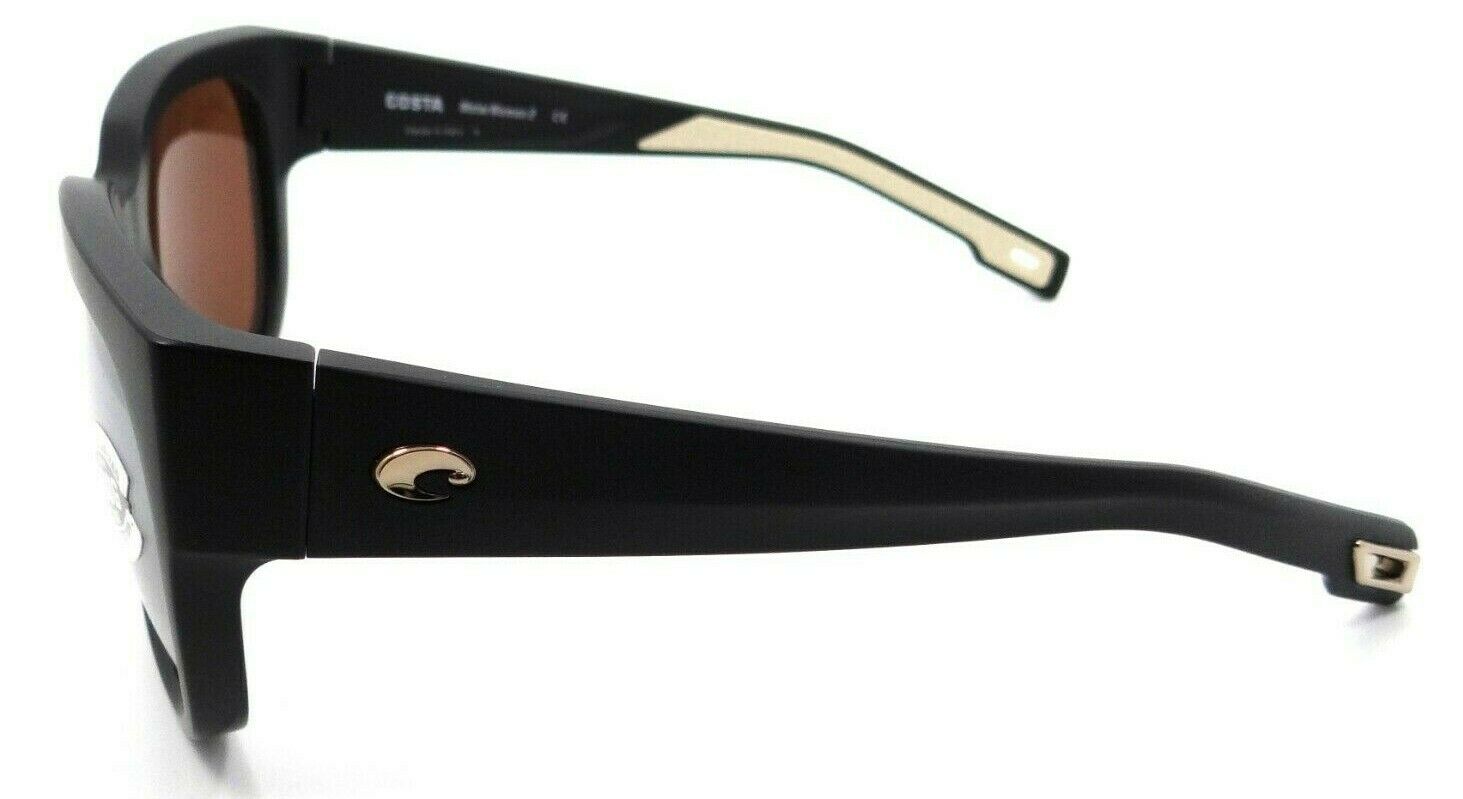 Costa Del Mar Sunglasses Waterwoman 2 II Matte Black / Copper Silver Mirror 580G-097963845168-classypw.com-3