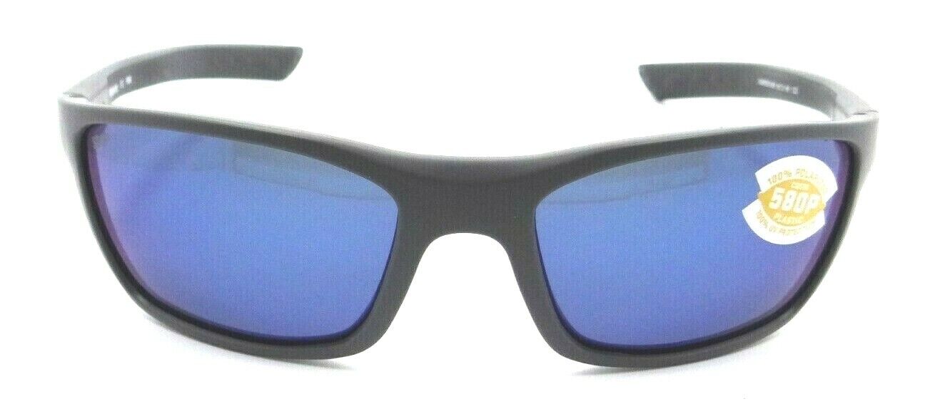 Costa Del Mar Sunglasses Whitetip 58-16-122 Matte Gray / Blue Mirror 580P-0097963556613-classypw.com-1