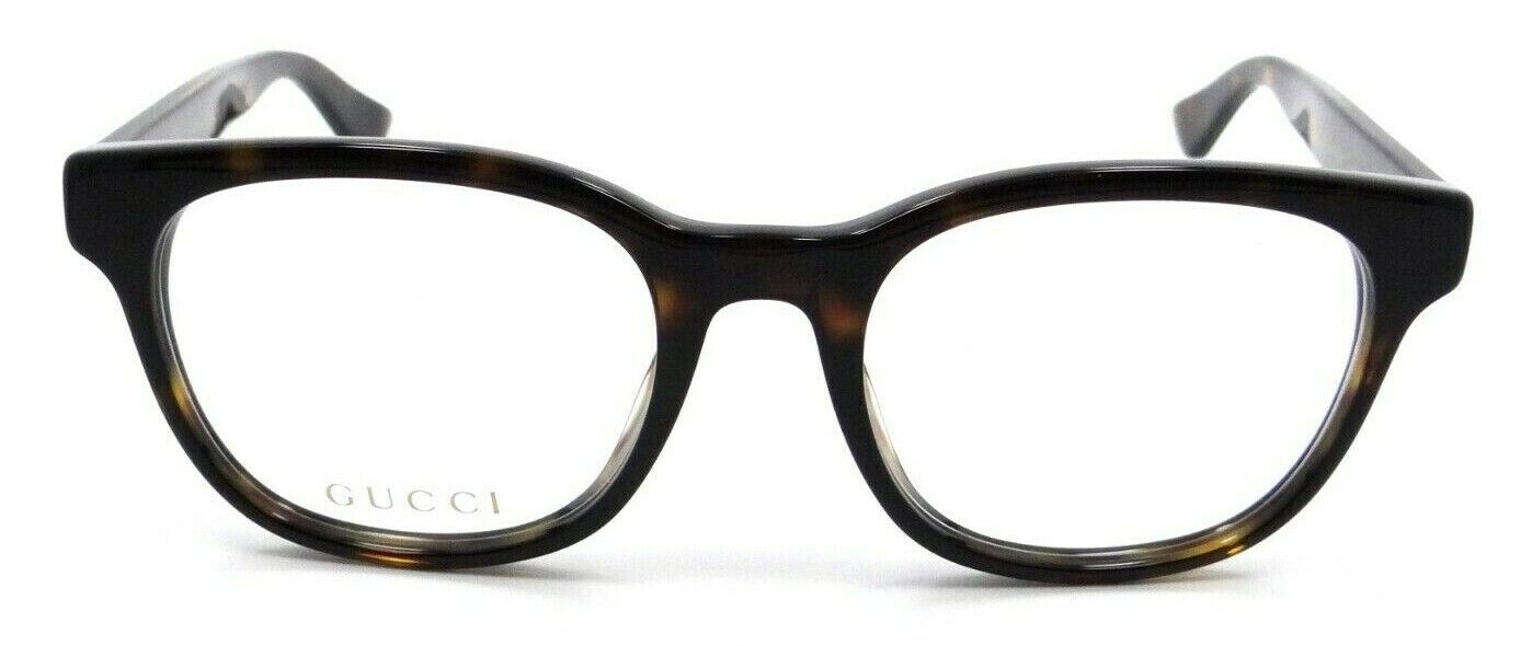 Gucci Eyeglasses Frames GG0005O 011 53-20-145 Dark Havana Made in Italy-889652088174-classypw.com-1