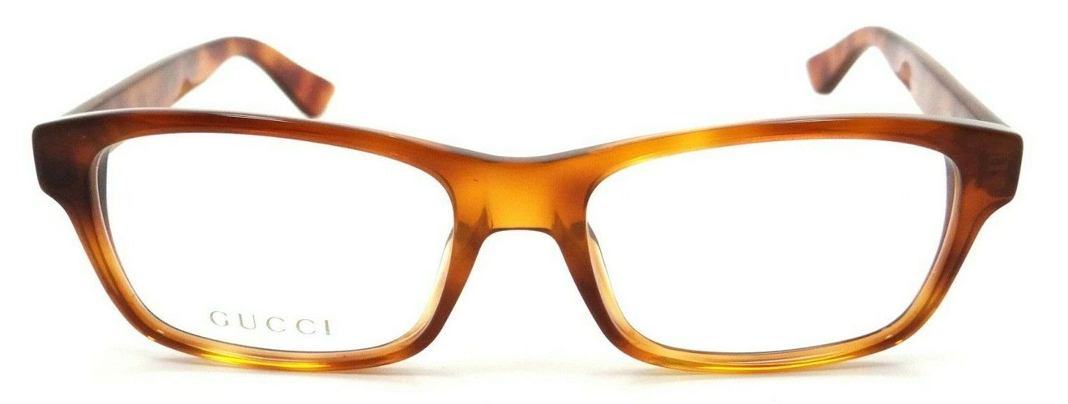 Gucci Eyeglasses Frames GG0006O 012 55-18-145 Havana Made in Italy-889652088211-classypw.com-1