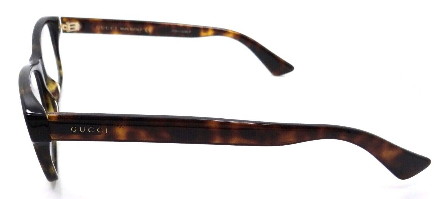 Gucci Eyeglasses Frames GG0006OA 011 55-18-145 Havana Made in Italy-889652088204-classypw.com-3