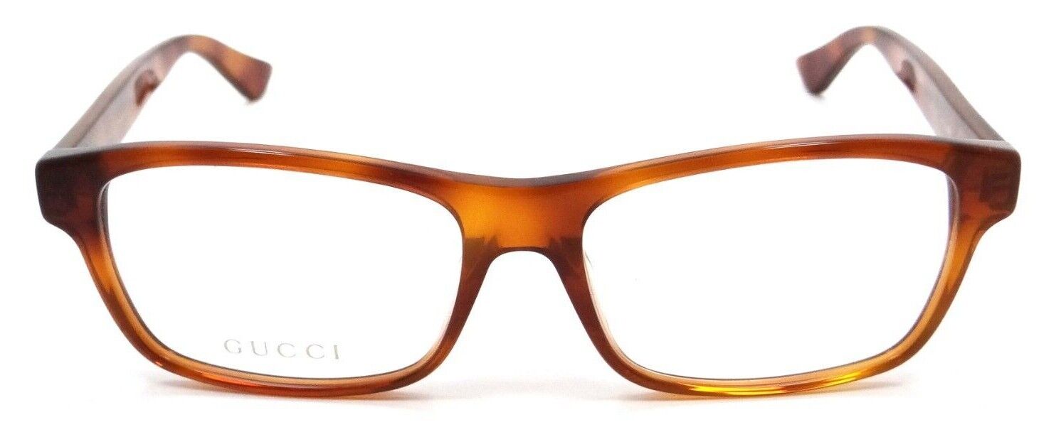 Gucci Eyeglasses Frames GG0006OA 012 57-17-150 Havana Made in Italy-889652123332-classypw.com-2