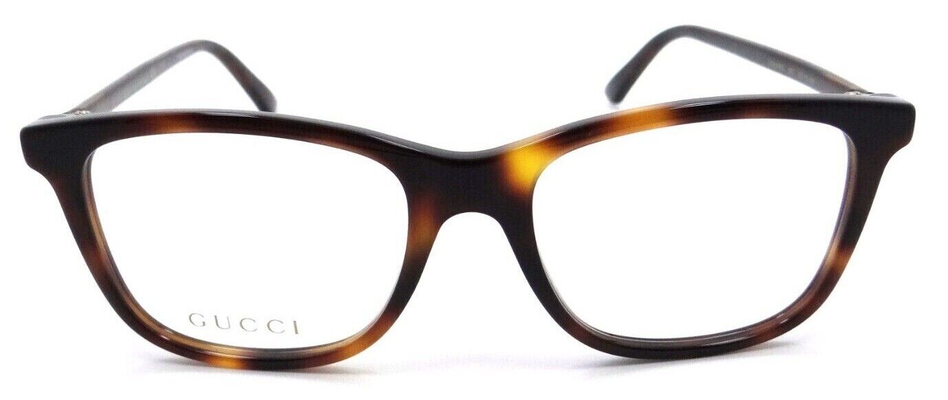 Gucci Eyeglasses Frames GG0018O 002 52-18-140 Havana Made in Italy-889652047980-classypw.com-1