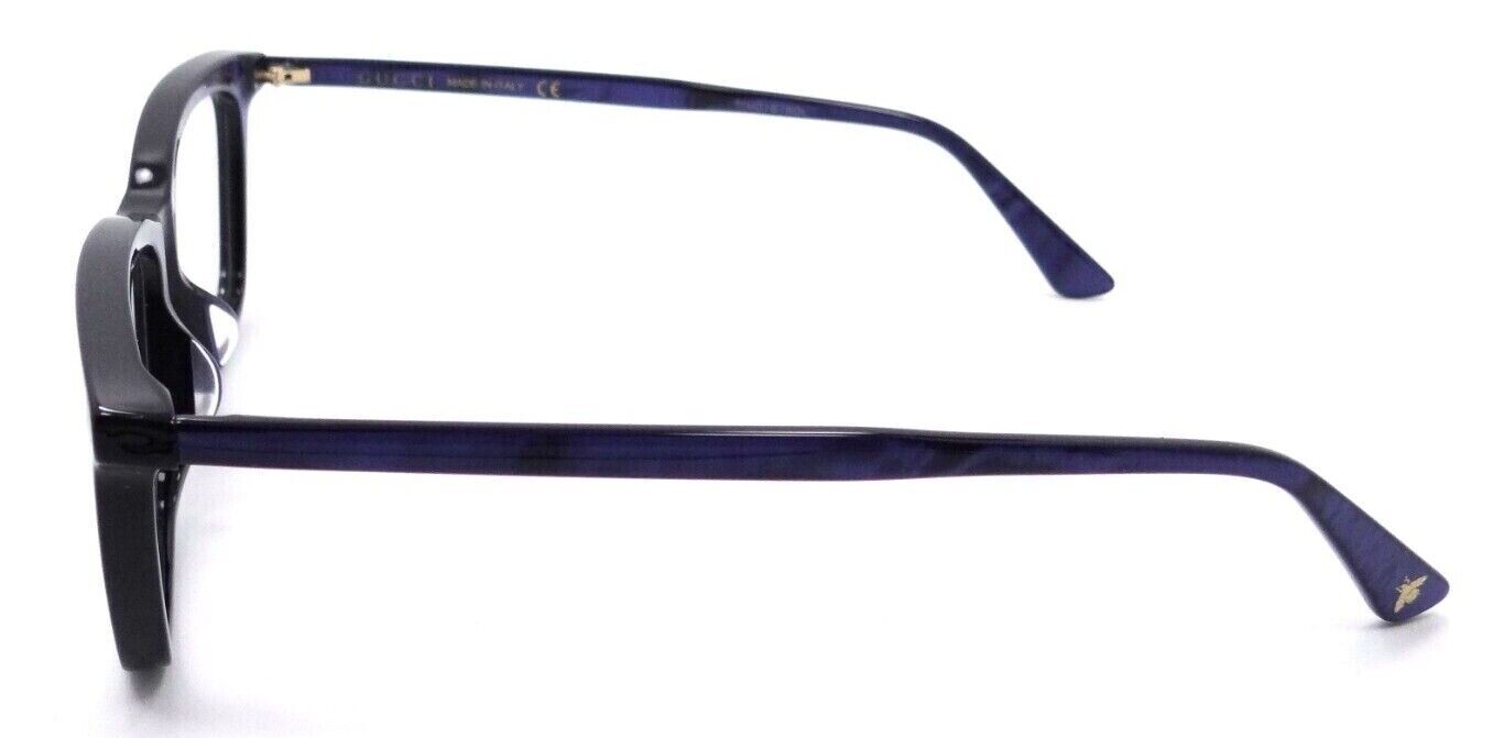 Gucci Eyeglasses Frames GG0042OA 004 55-13-145 Blue Made in Italy-889652050324-classypw.com-3