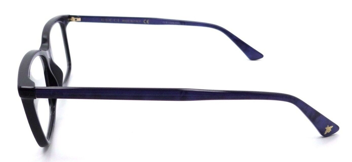 Gucci Eyeglasses Frames GG0094O 005 52-14-140 Blue Made in Italy-889652076140-classypw.com-3