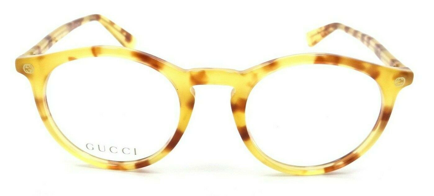 Gucci Eyeglasses Frames GG0121O 004 49-21-145 Havana Made in Italy-889652076775-classypw.com-1