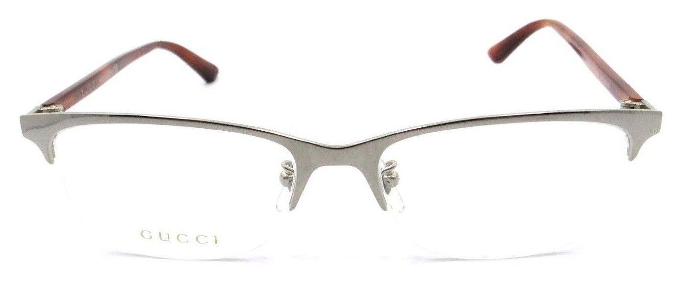 Gucci Eyeglasses Frames GG0132OJ 004 56-18-145 Gold / Havana Made in Japan-889652078854-classypw.com-1