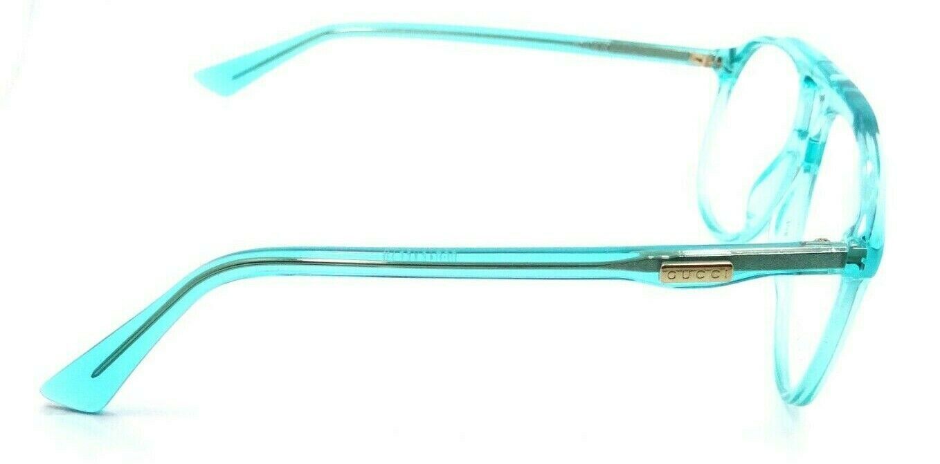 Gucci Eyeglasses Frames GG0264O 003 57-16-145 Light Blue Made in Italy-889652125312-classypw.com-4