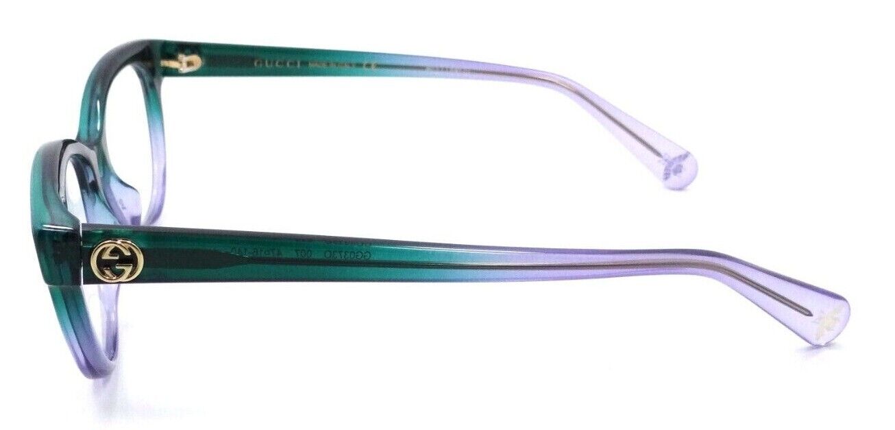 Gucci Eyeglasses Frames GG0373O 007 47-16-140 Green Violet Gradient Small Faces-889652293806-classypw.com-3