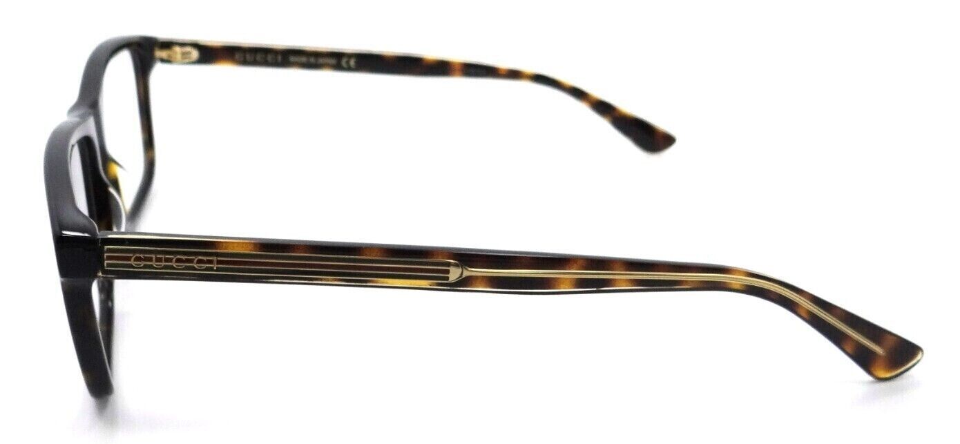 Gucci Eyeglasses Frames GG0384O 005 57-16-145 Havana Made in Japan-889652176758-classypw.com-3