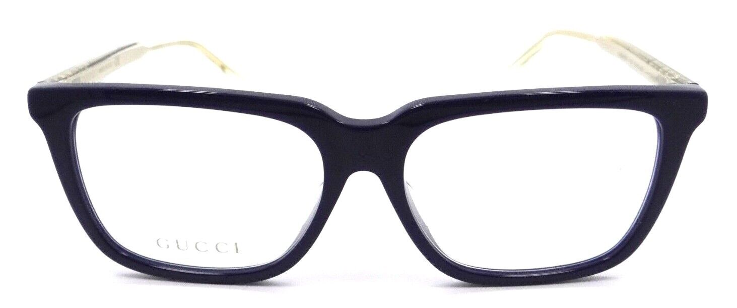 Gucci Eyeglasses Frames GG0560OA 004 55-16-145 Blue / Crystal Made in -  classypw.com