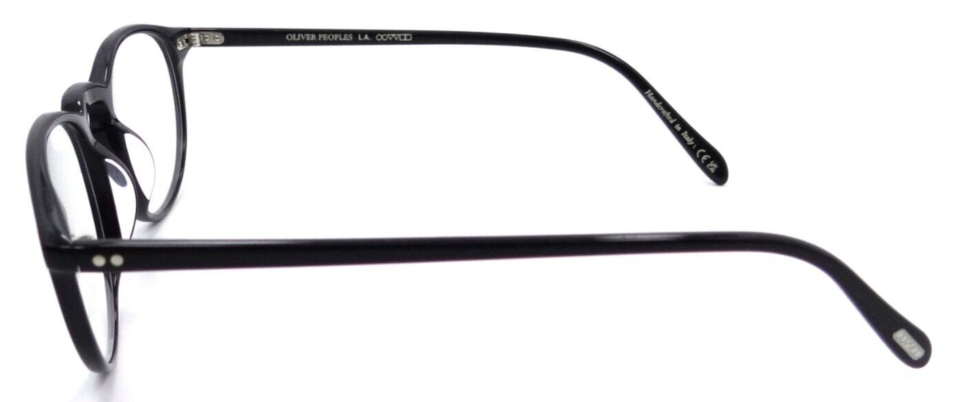 Oliver Peoples Eyeglasses Frames OV 5004 1005 49-20-150 Riley-R Black Italy-827934467163-classypw.com-3