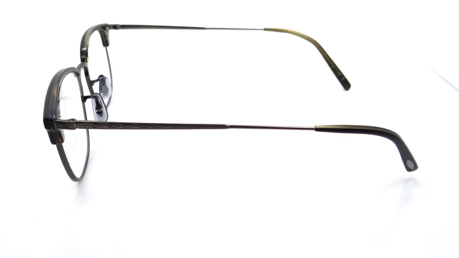 Oliver Peoples Eyeglasses Frames OV 5359 1282 49-19-150 Willman Black / Olive-827934352377-classypw.com-3